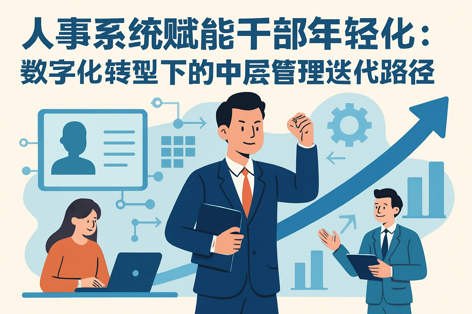 人事系统赋能干部年轻化：数字化转型下的中层管理迭代路径