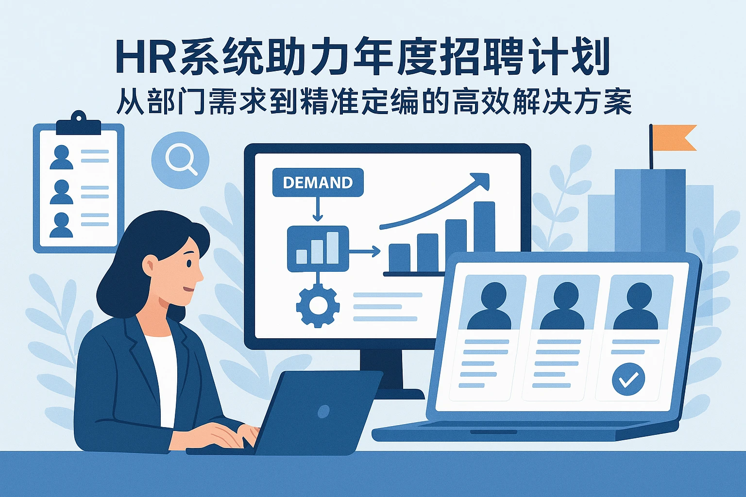 HR系统助力年度招聘计划：从部门需求到精准定编的高效解决方案