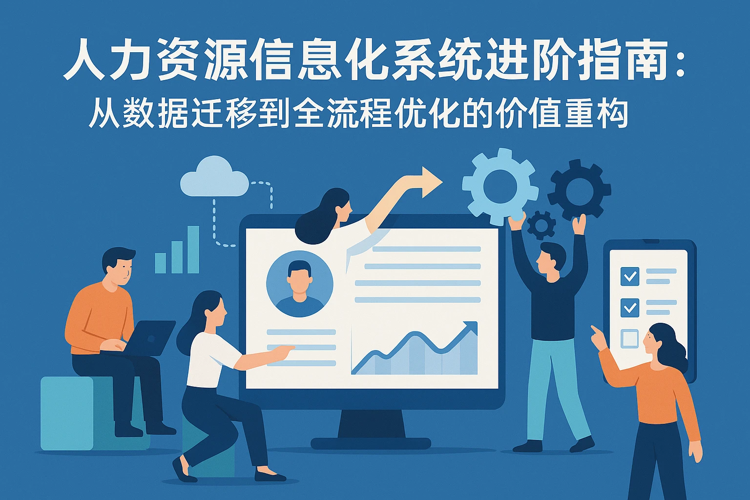 人力资源信息化系统进阶指南：从数据迁移到全流程优化的价值重构