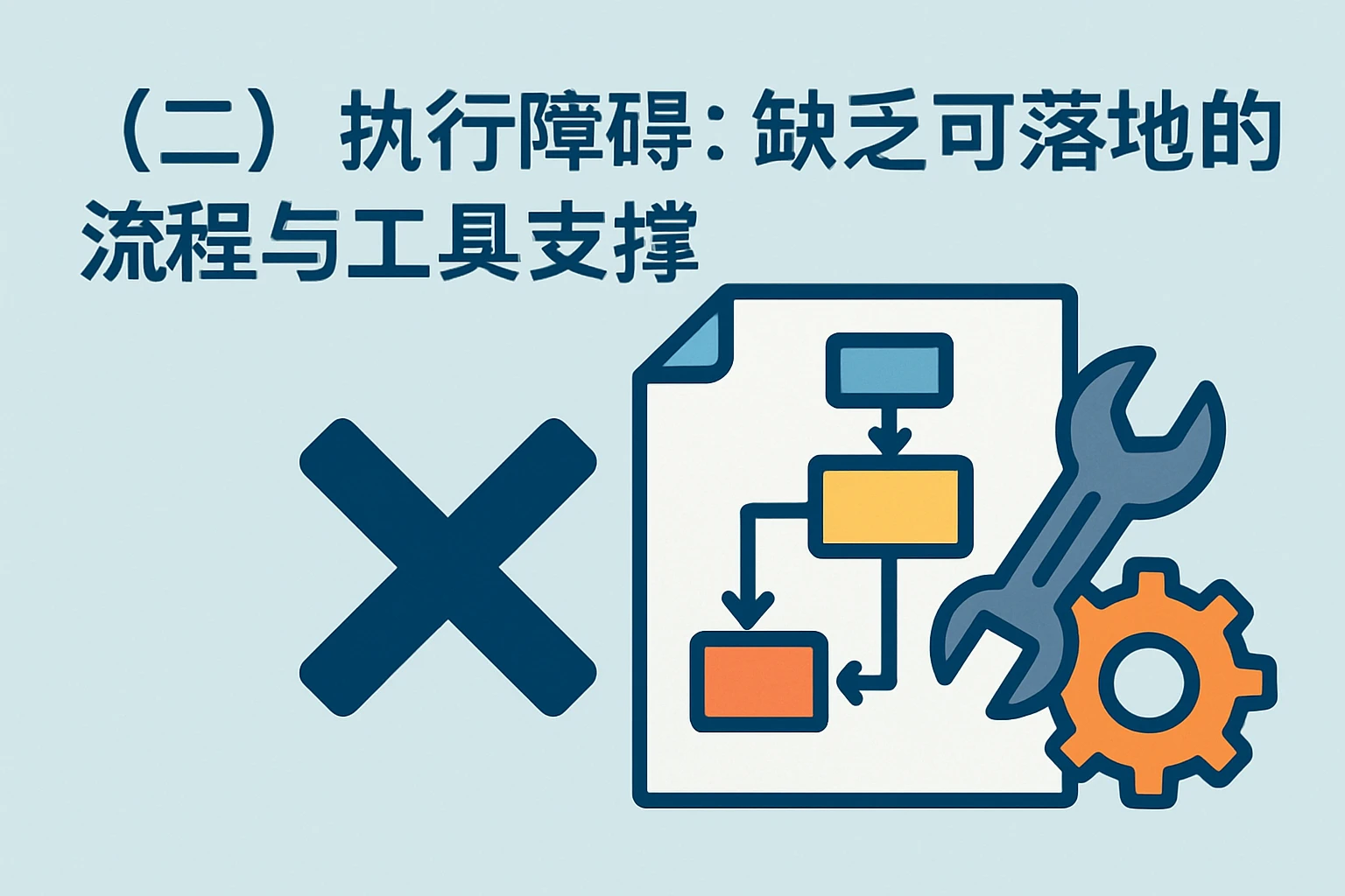 （二）执行障碍：缺乏可落地的流程与工具支撑