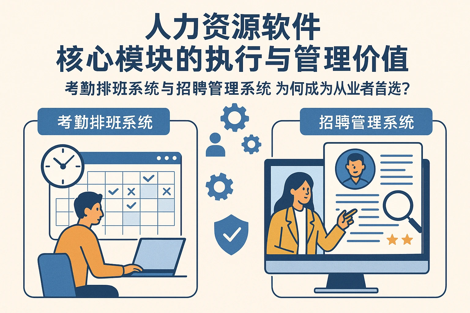 人力资源软件核心模块的执行与管理价值：考勤排班系统与招聘管理系统为何成为从业者首选？