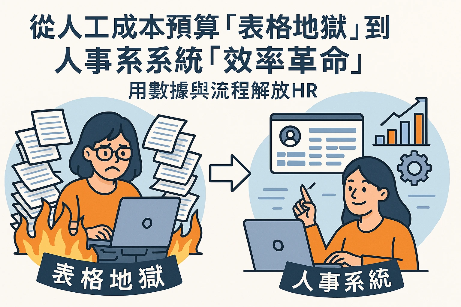 从人工成本预算“表格地狱”到人事系统“效率革命”：用数据与流程解放HR