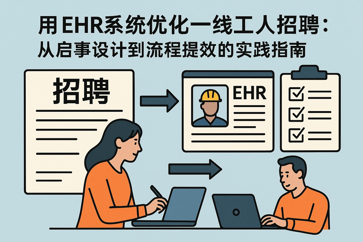 用EHR系统优化一线工人招聘：从启事设计到流程提效的实践指南