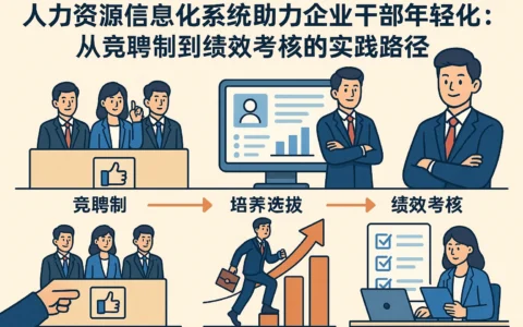 人力资源信息化系统助力企业干部年轻化：从竞聘制到绩效考核的实践路径