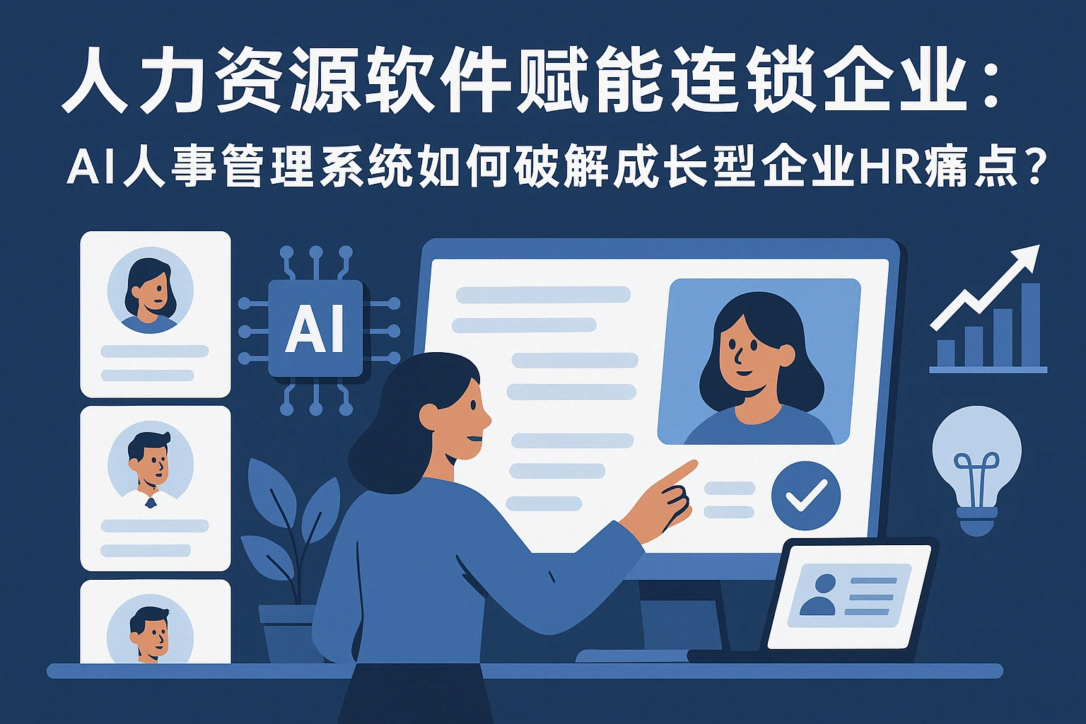 人力资源软件赋能连锁企业：AI人事管理系统如何破解成长型企业HR痛点？