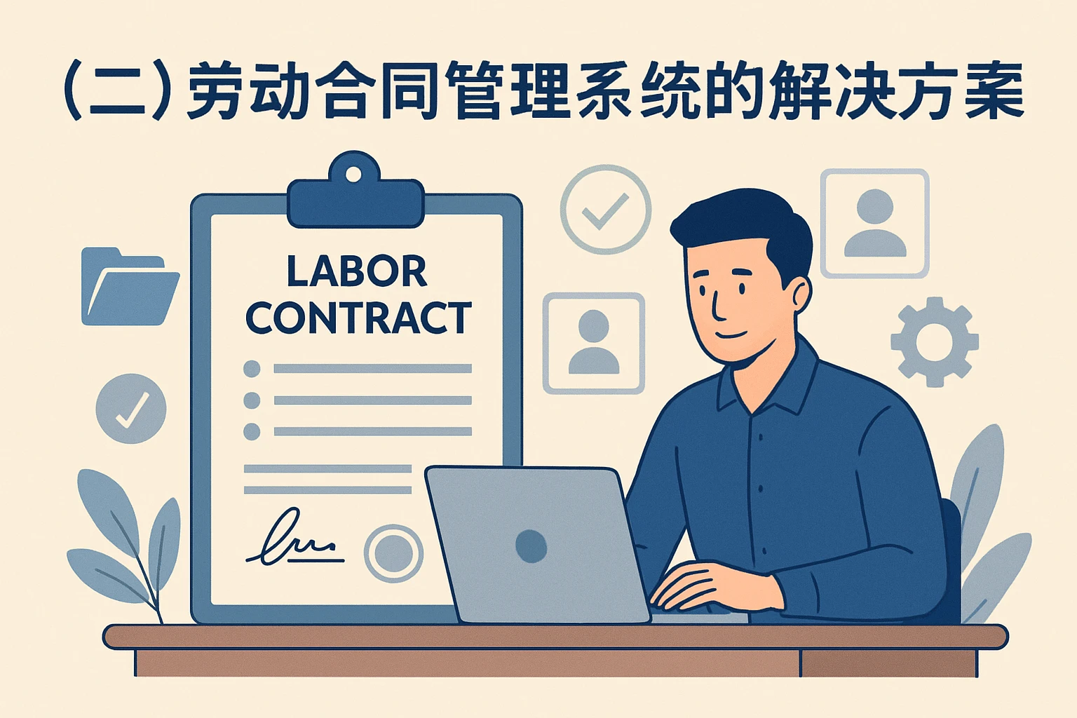 （二）劳动合同管理系统的解决方案