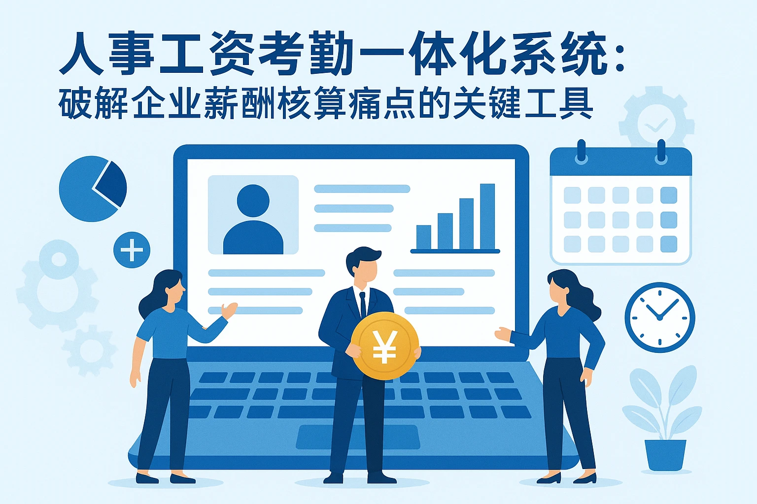 人事工资考勤一体化系统：破解企业薪酬核算痛点的关键工具
