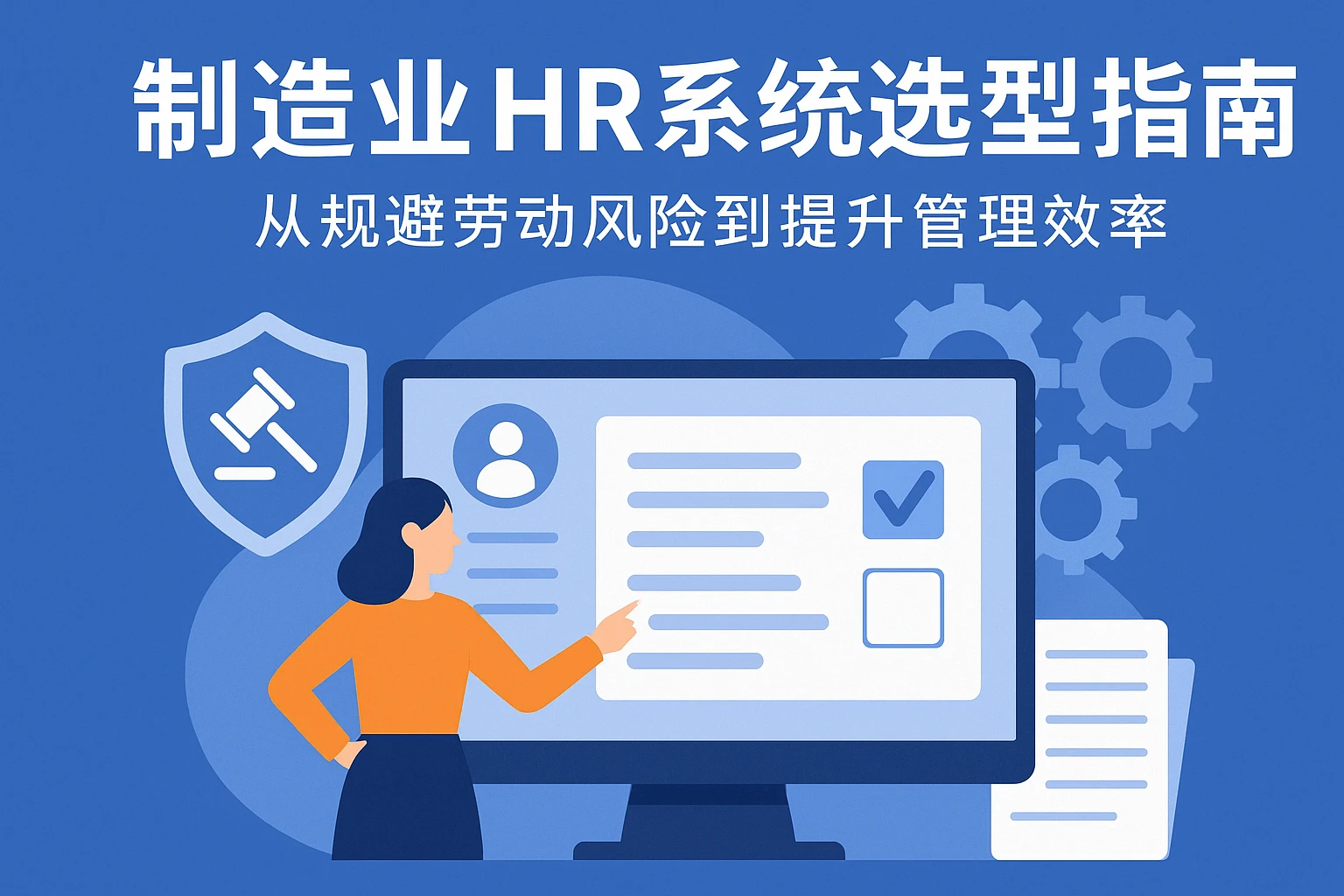 制造业HR系统选型指南：从规避劳动风险到提升管理效率