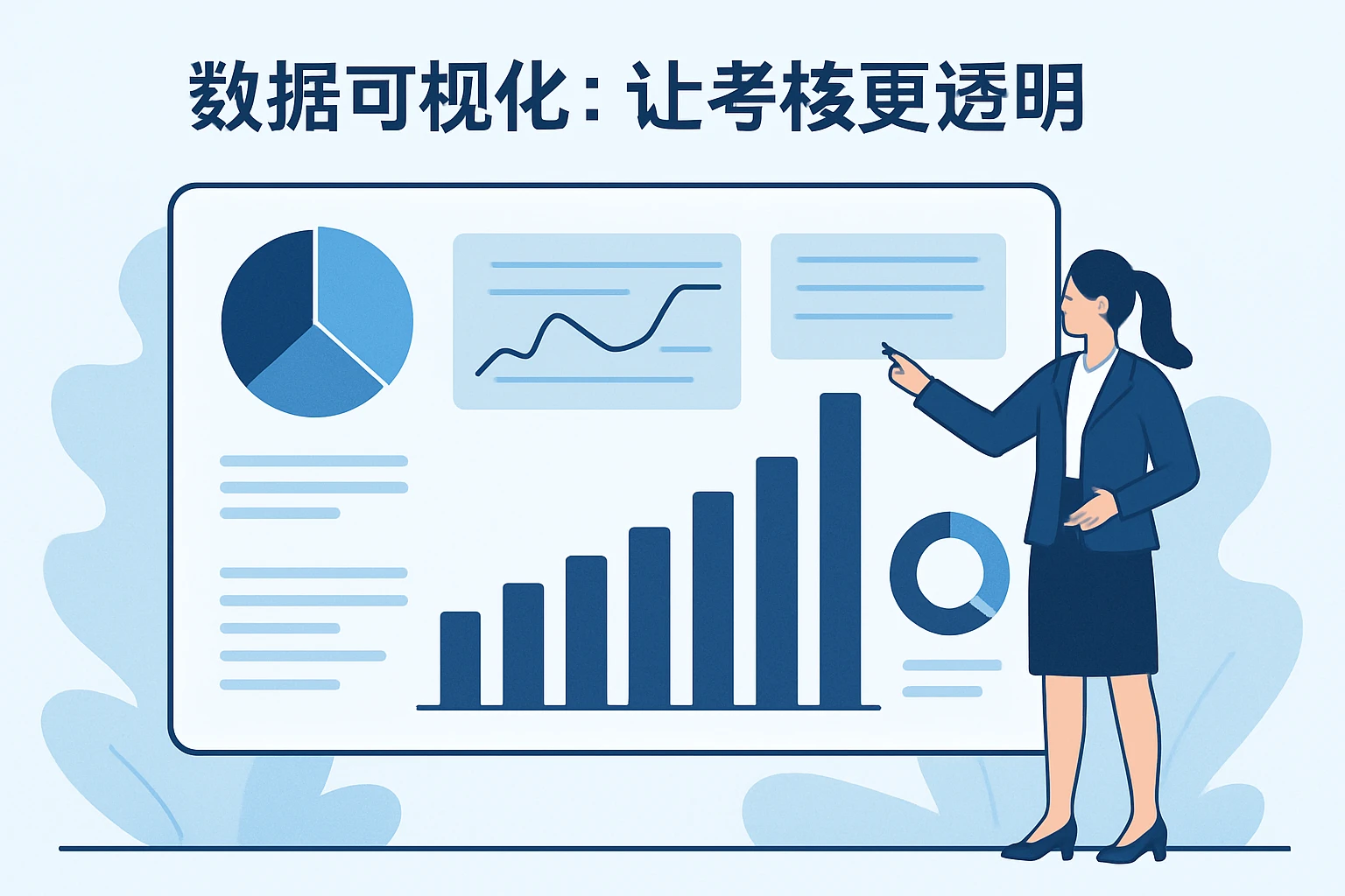 2. 数据可视化：让考核更透明