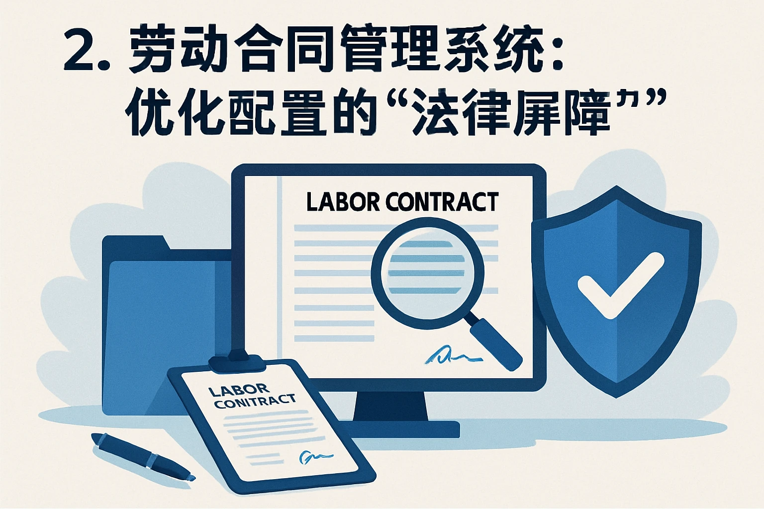 2. 劳动合同管理系统：优化配置的“法律屏障”
