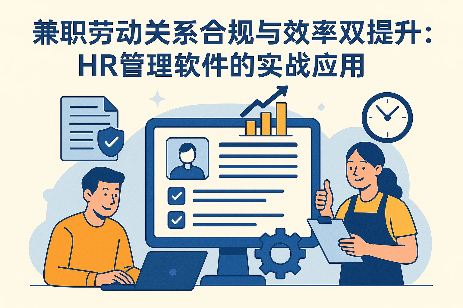 兼职劳动关系合规与效率双提升：HR管理软件的实战应用