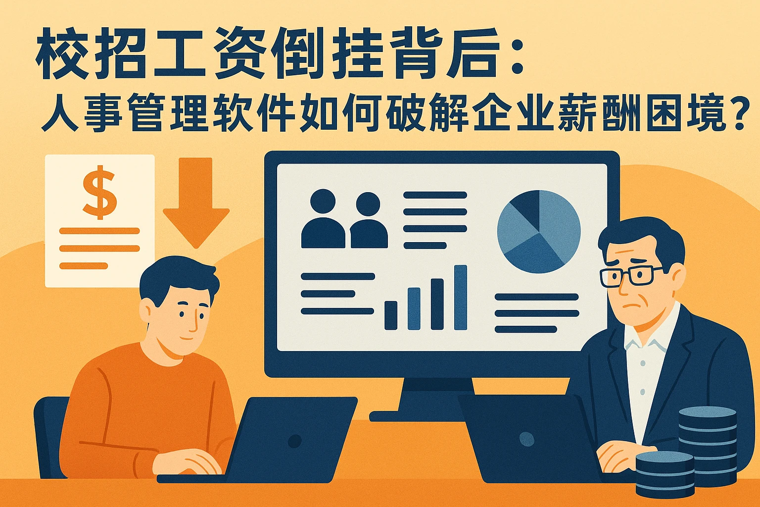 校招工资倒挂背后：人事管理软件如何破解企业薪酬困境？