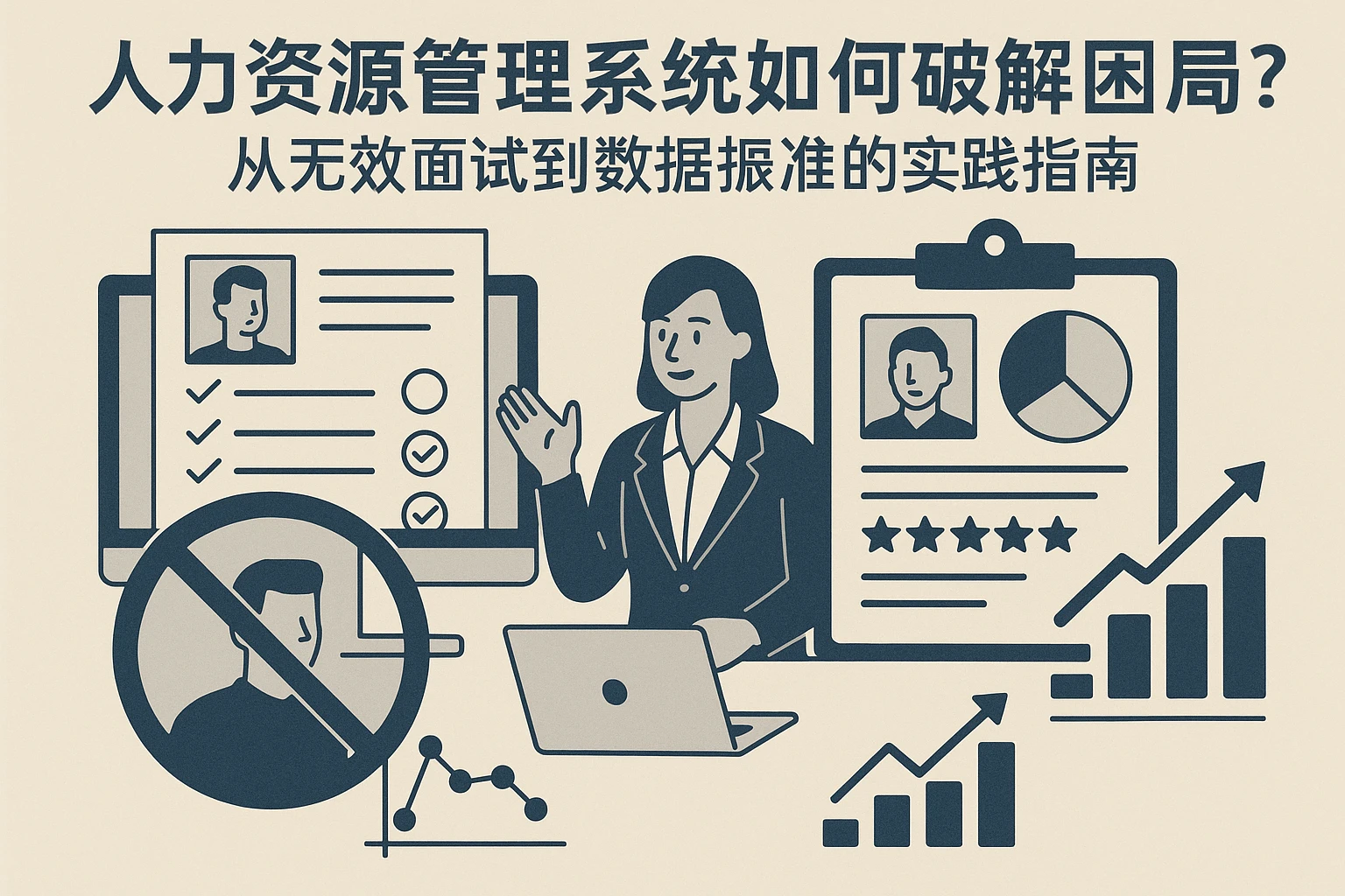 人力资源管理系统如何破解招聘困局？从无效面试到数据驱动的实践指南