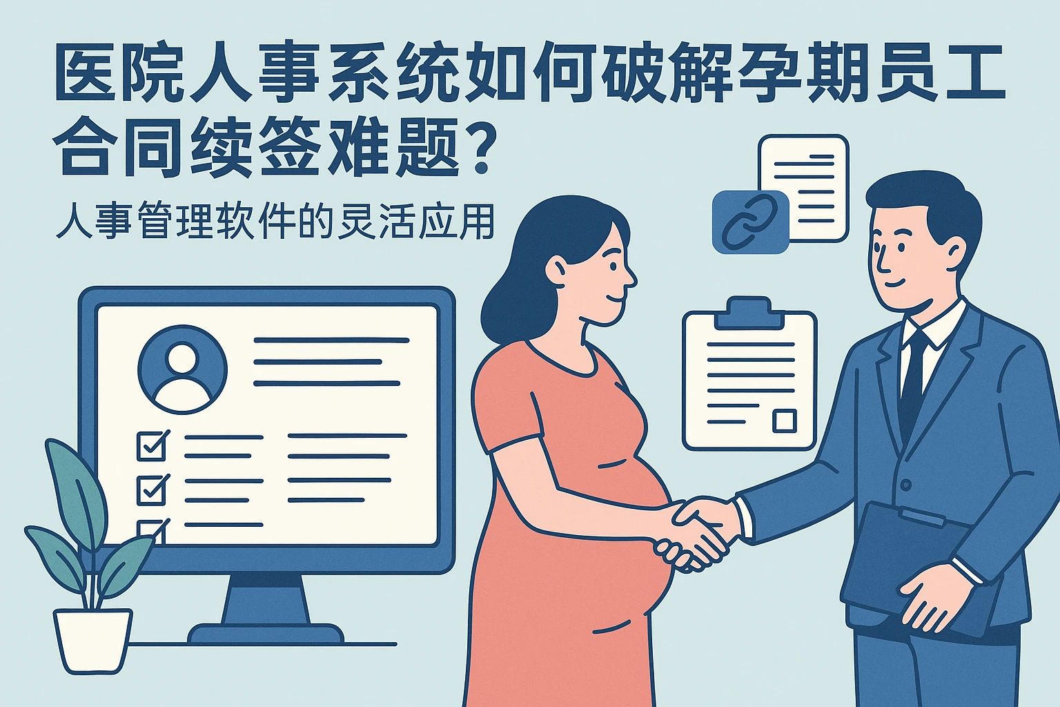 医院人事系统如何破解孕期员工合同续签难题？人事管理软件的灵活应用