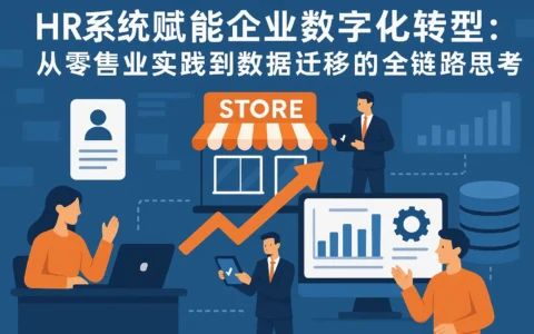 HR系统赋能企业数字化转型：从零售业实践到数据迁移的全链路思考