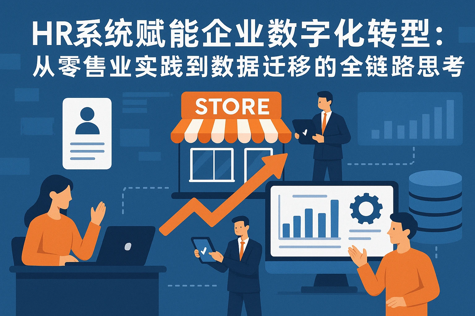 HR系统赋能企业数字化转型：从零售业实践到数据迁移的全链路思考