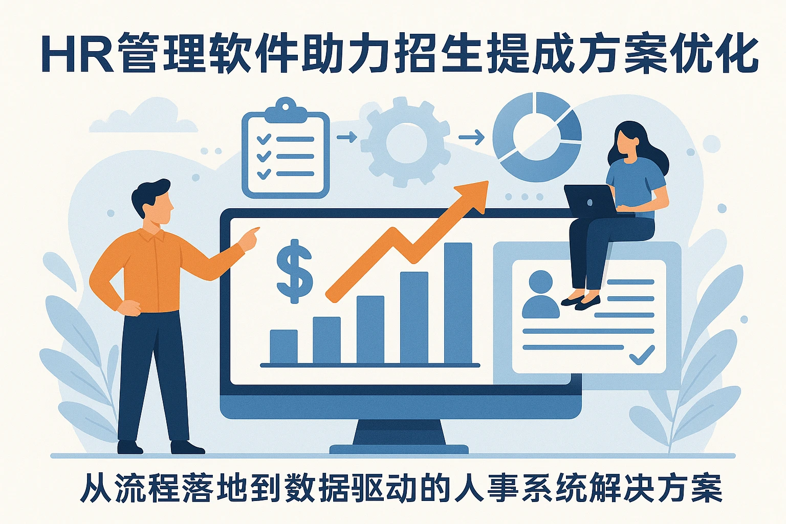 HR管理软件助力招生提成方案优化：从流程落地到数据驱动的人事系统解决方案