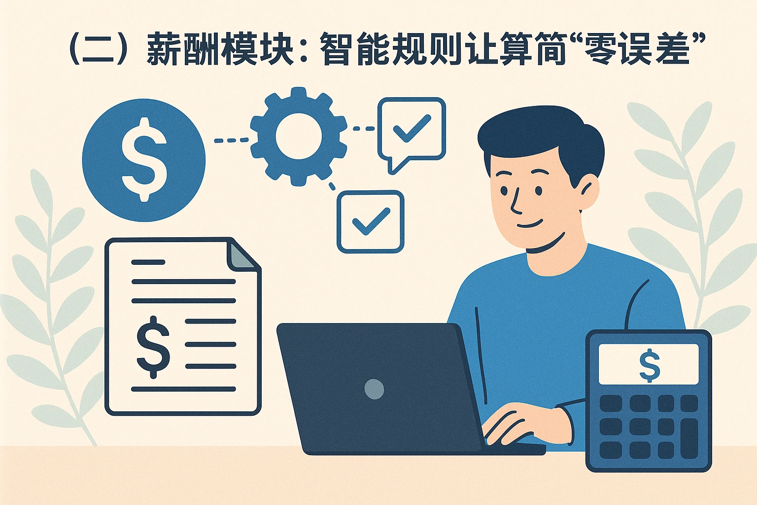 （二）薪酬模块：智能规则让计算“零误差”