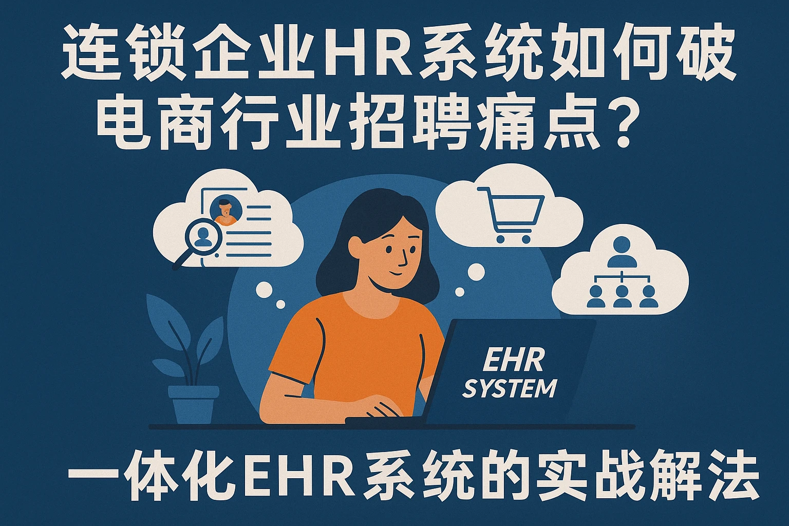 连锁企业HR系统如何破解电商行业招聘痛点？一体化EHR系统的实战解法