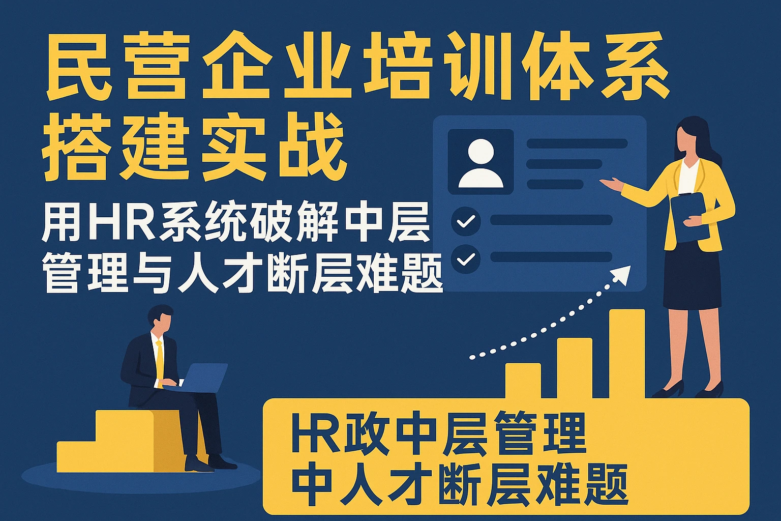 民营企业培训体系搭建实战：用HR系统破解中层管理与人才断层难题