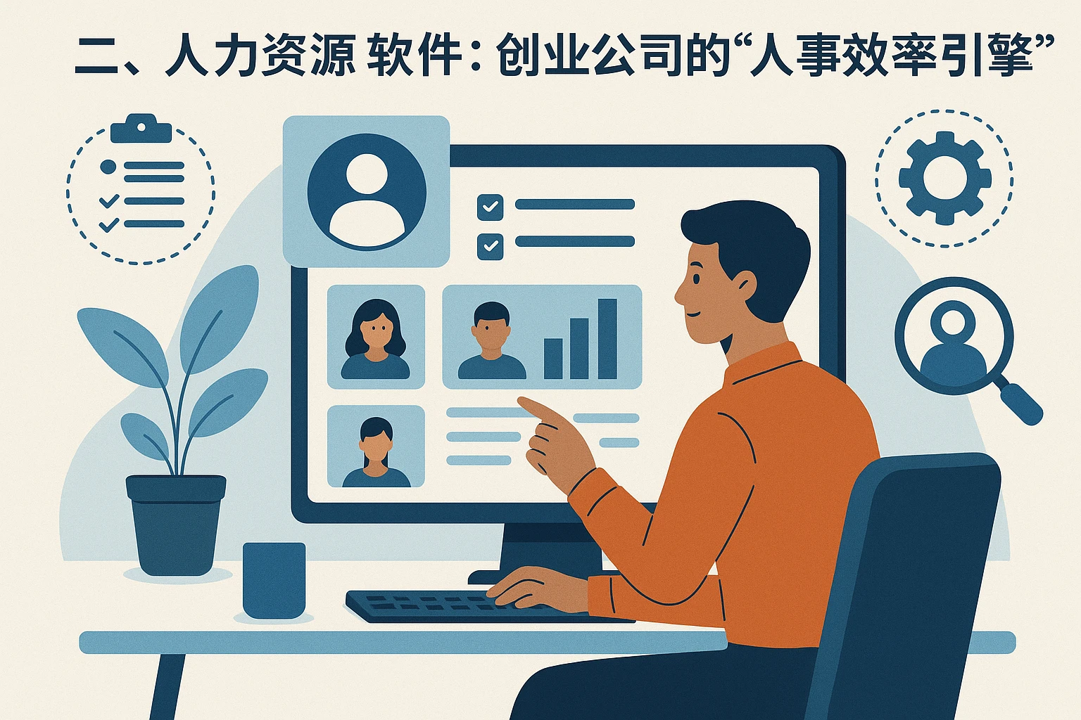 二、人力资源软件：创业公司的“人事效率引擎”
