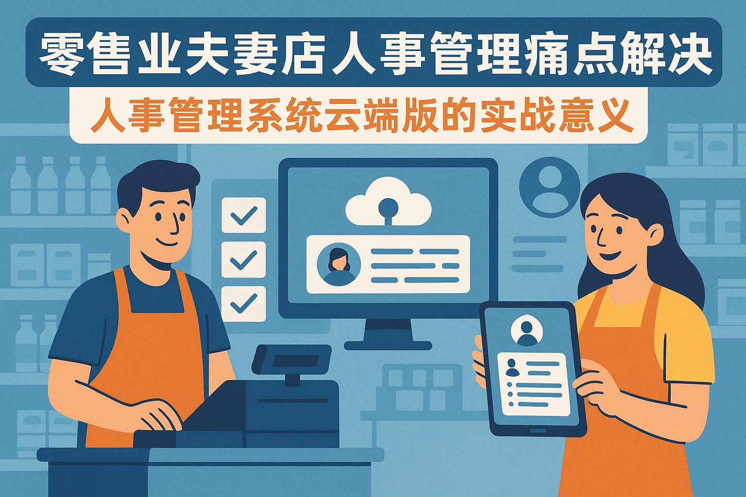 零售业夫妻店人事管理痛点解决：人事管理系统云端版的实战意义