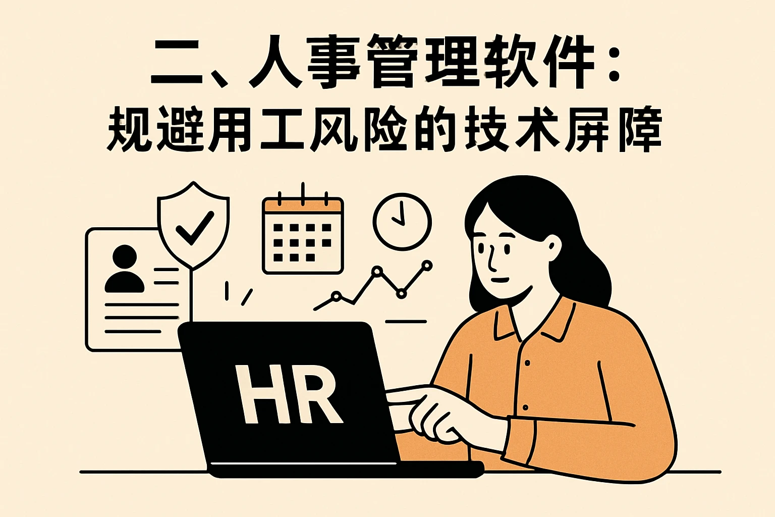 二、人事管理软件：规避用工风险的技术屏障