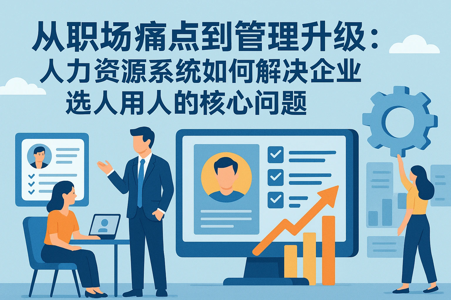从职场痛点到管理升级：人力资源系统如何解决企业选人用人的核心问题