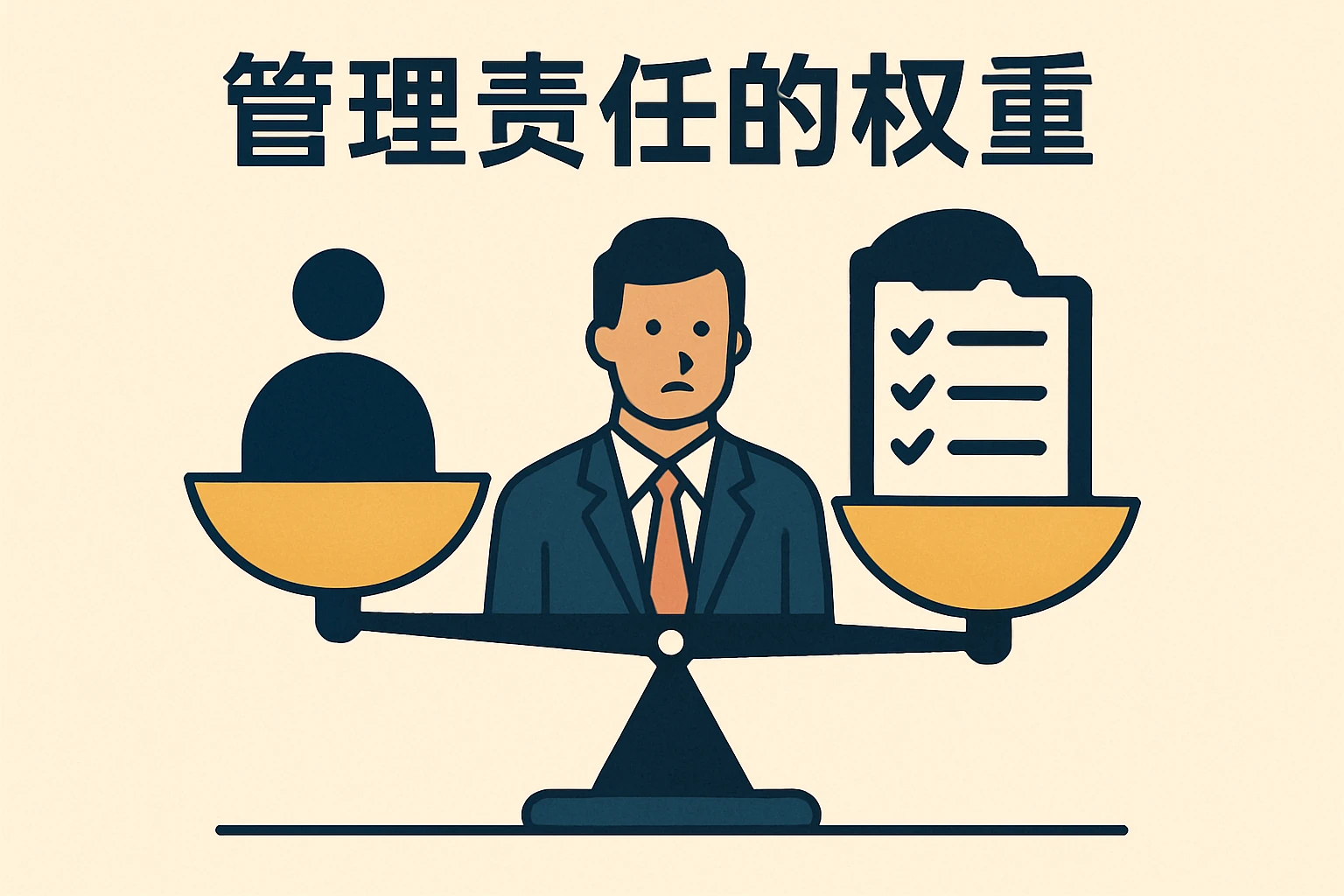 1. 管理责任的权重