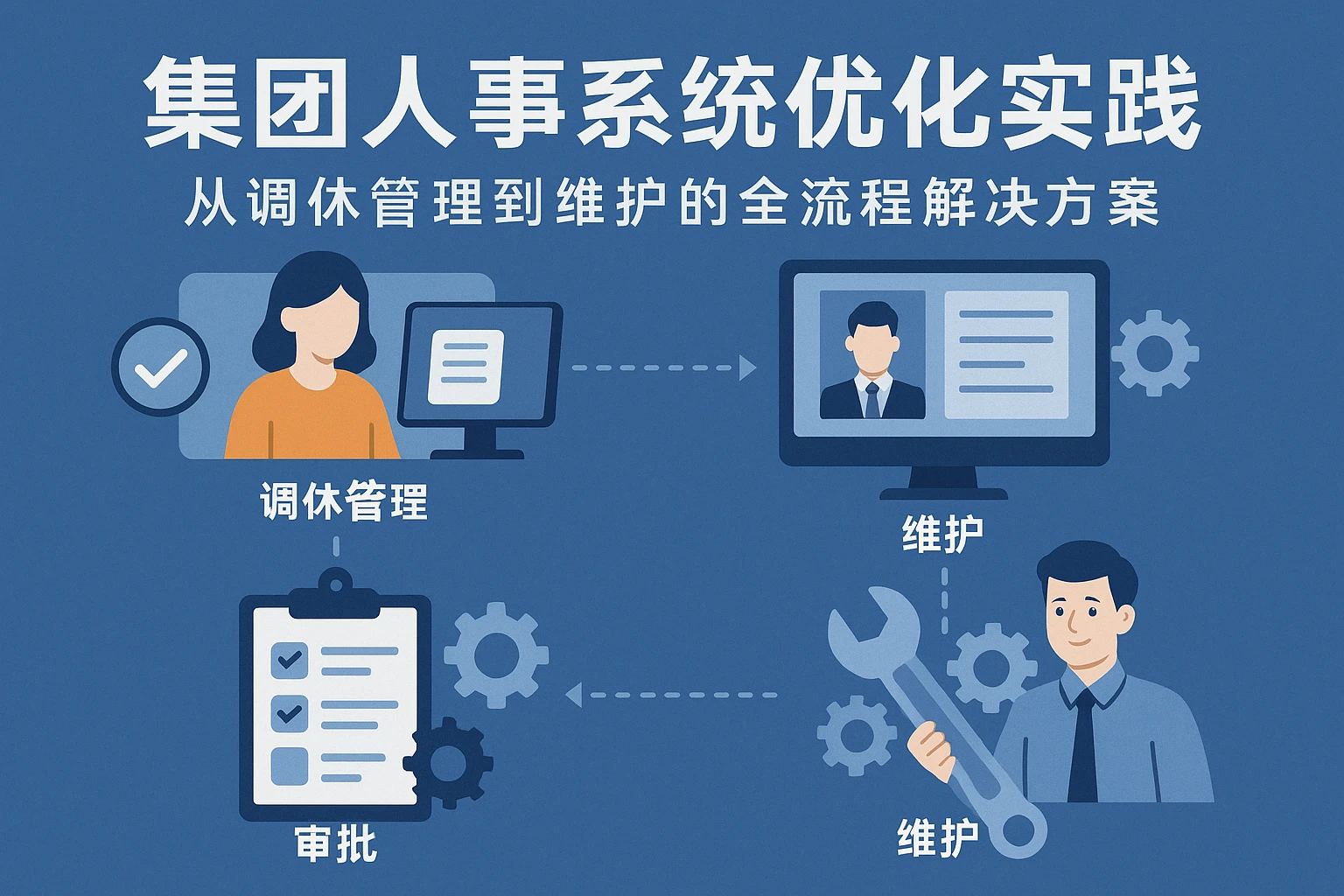 集团人事系统优化实践：从调休管理到维护的全流程解决方案