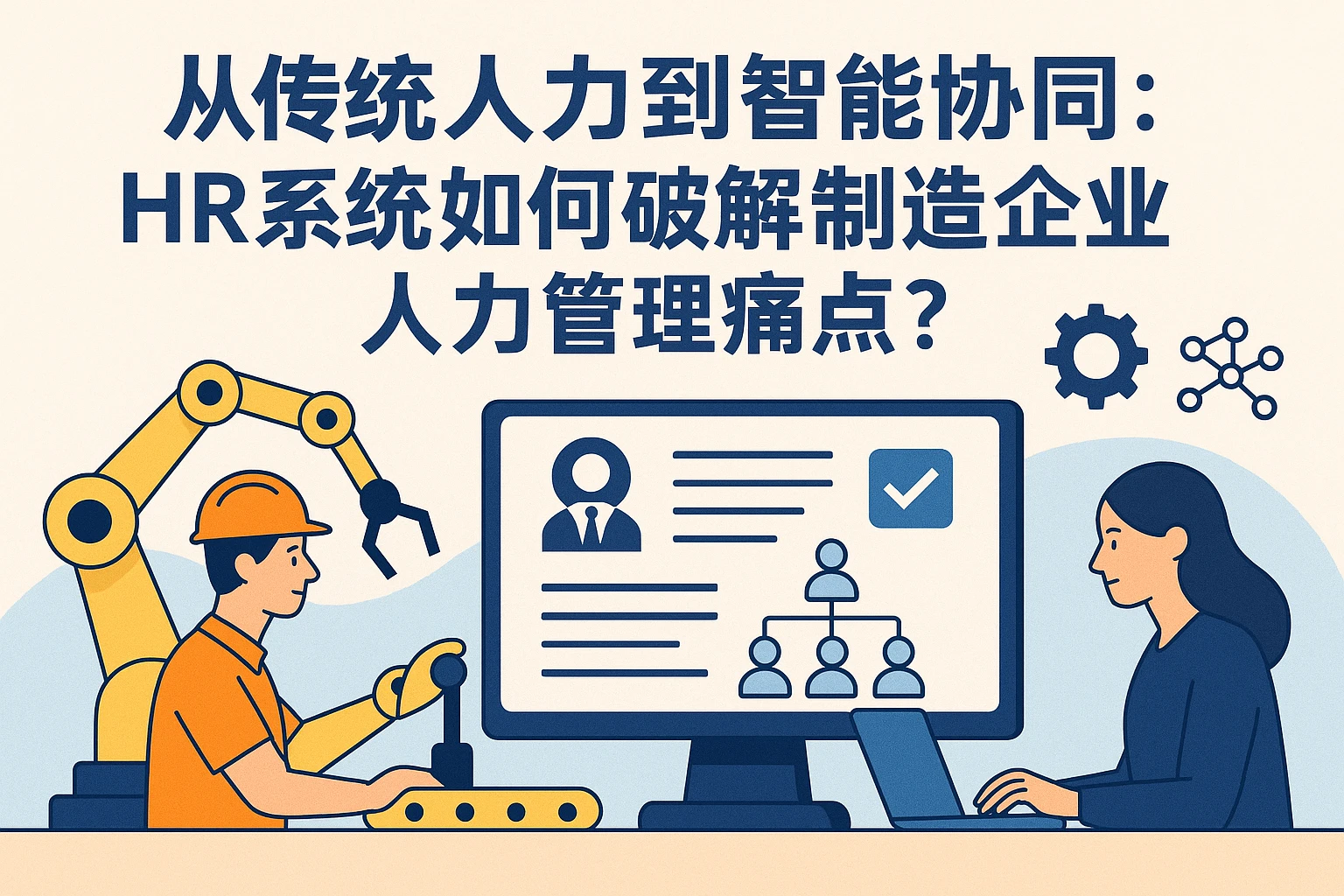 从传统人力到智能协同：HR系统如何破解制造企业人力管理痛点？