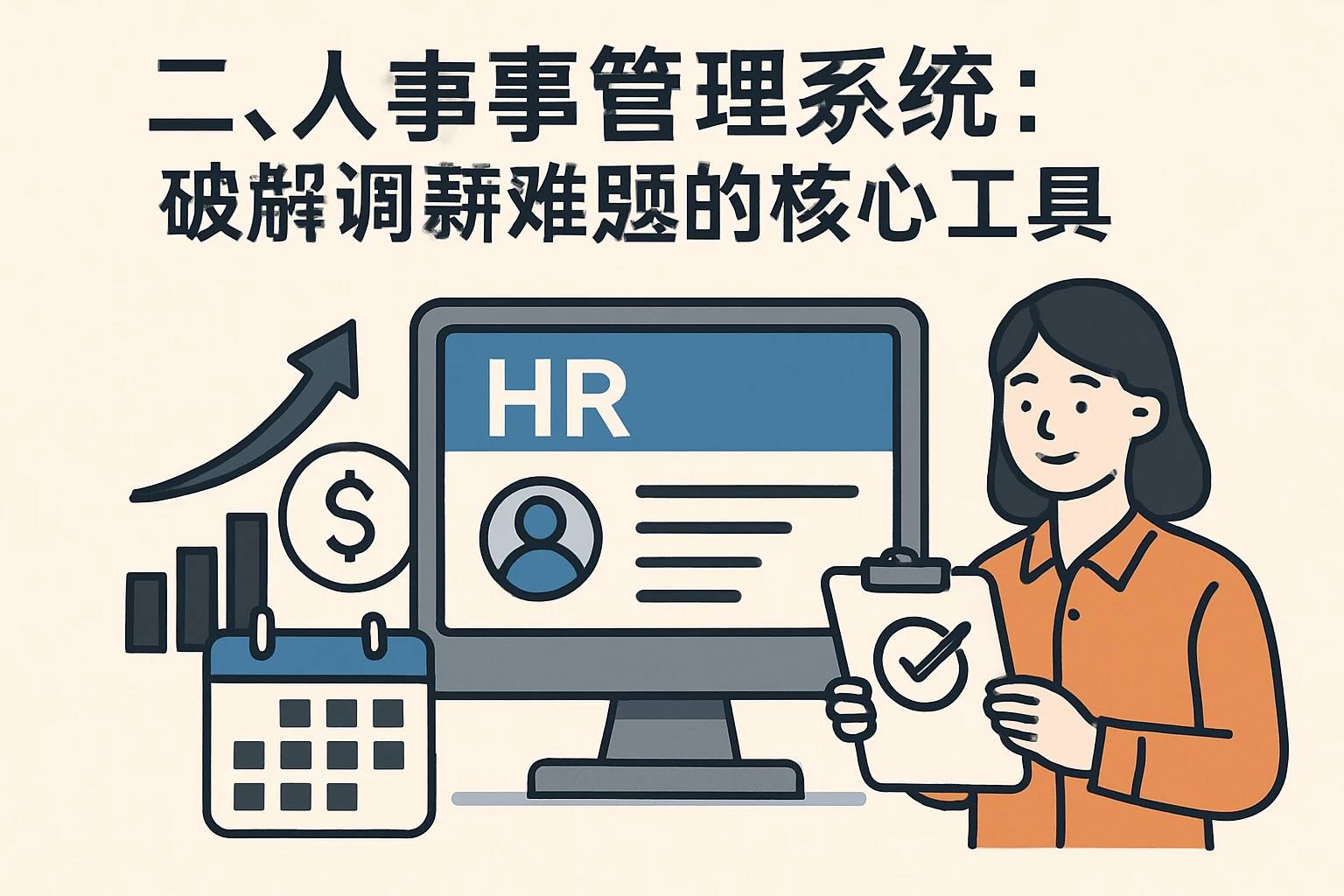 二、人事管理系统：破解调薪难题的核心工具