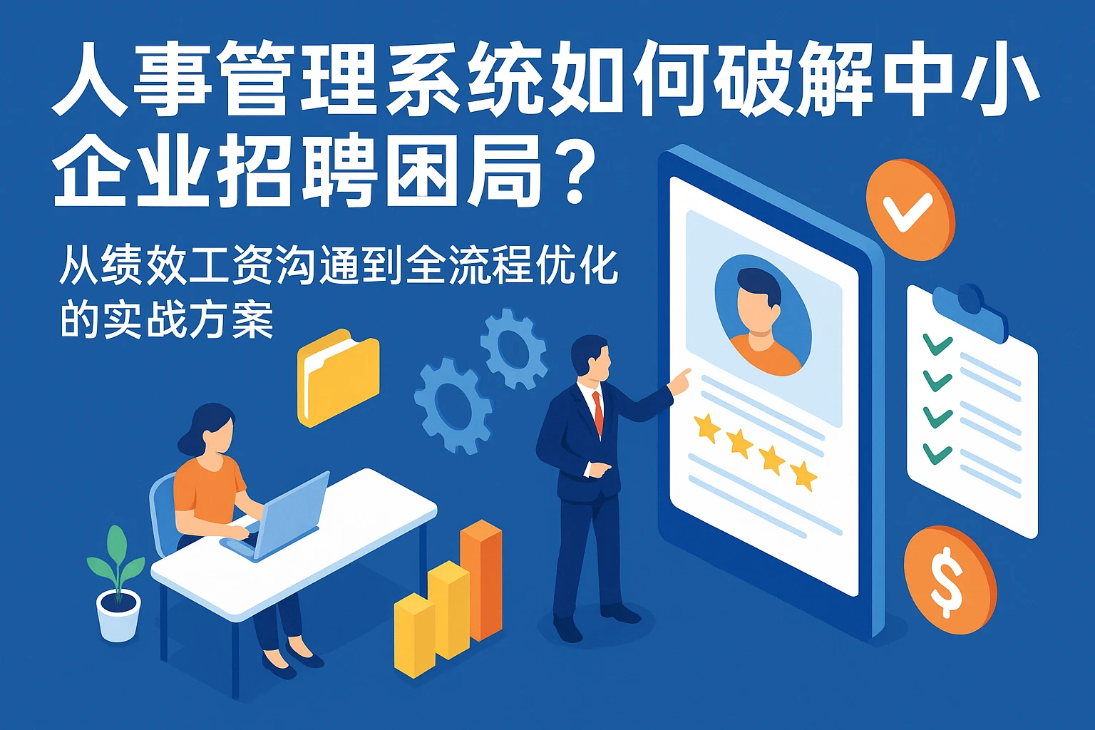 人事管理系统如何破解中小企业招聘困局？从绩效工资沟通到全流程优化的实战方案