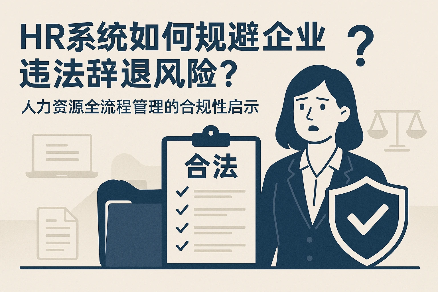HR系统如何规避企业违法辞退风险？人力资源全流程管理的合规性启示