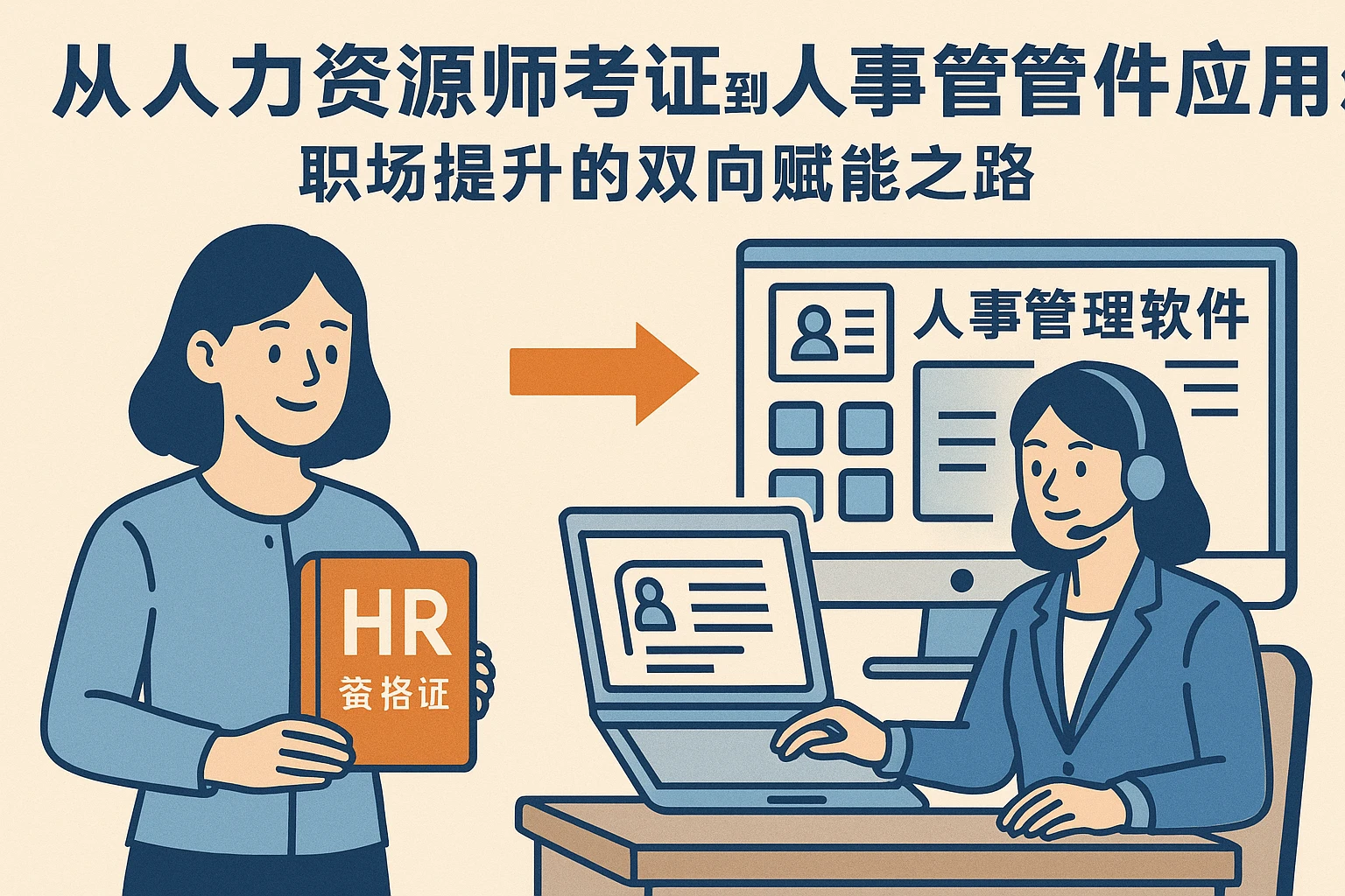 从人力资源师考证到人事管理软件应用：职场提升的双向赋能之路