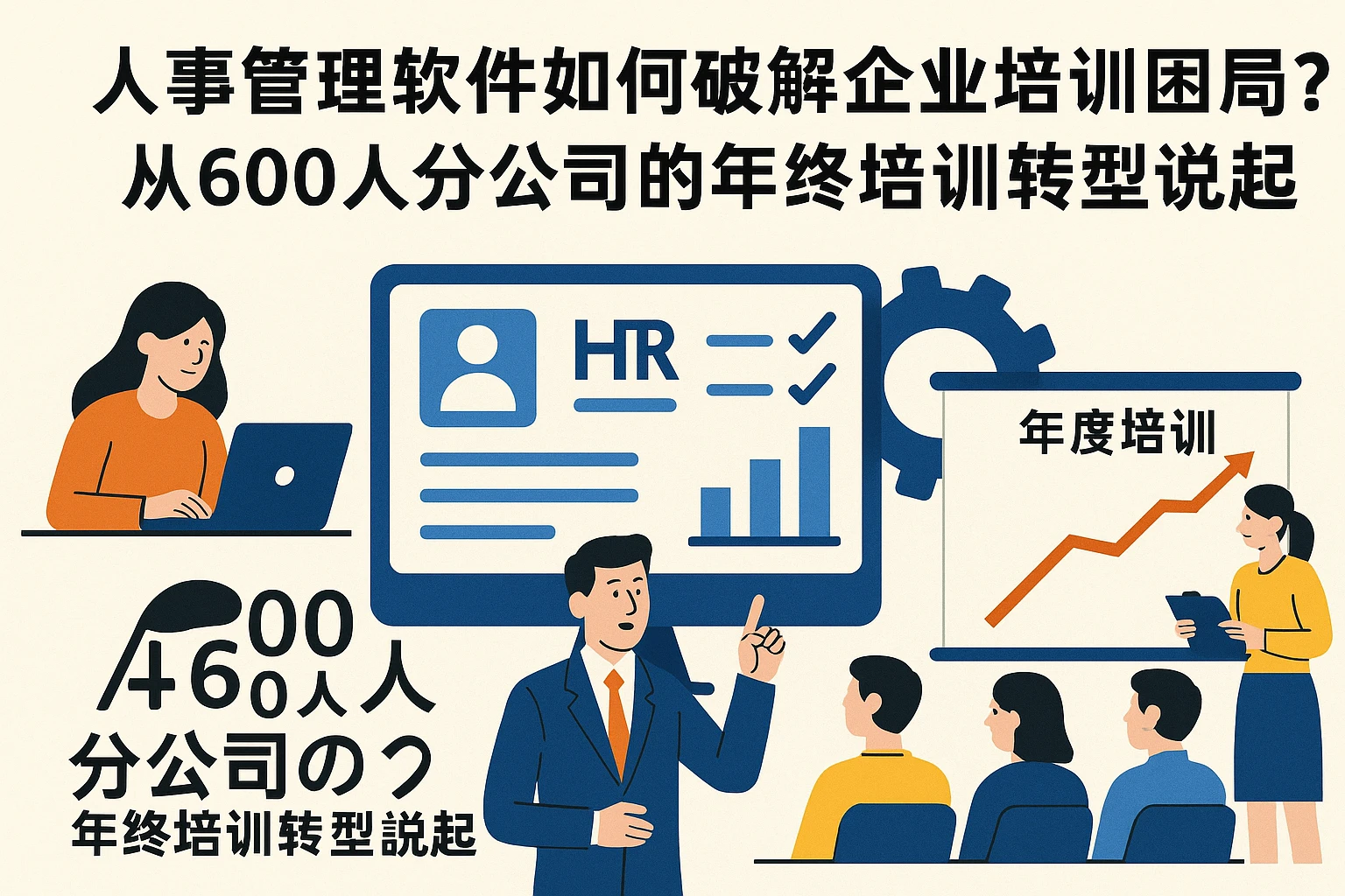 人事管理软件如何破解企业培训困局？从600人分公司的年终培训转型说起