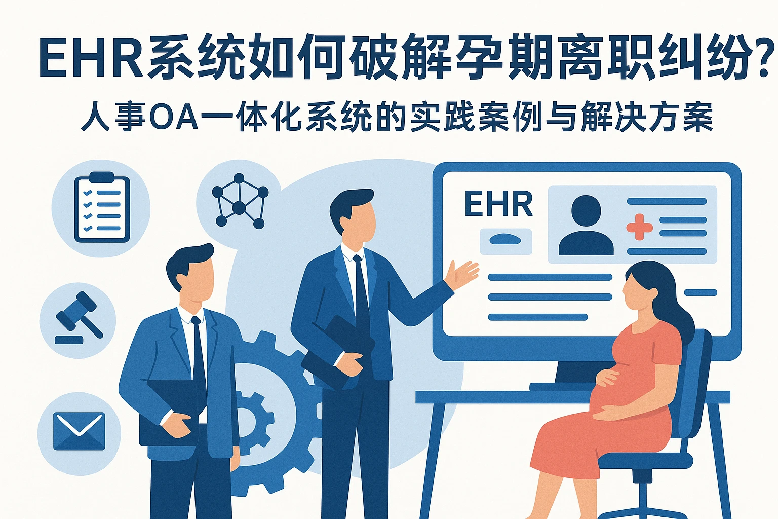 EHR系统如何破解孕期离职纠纷？人事OA一体化系统的实践案例与解决方案
