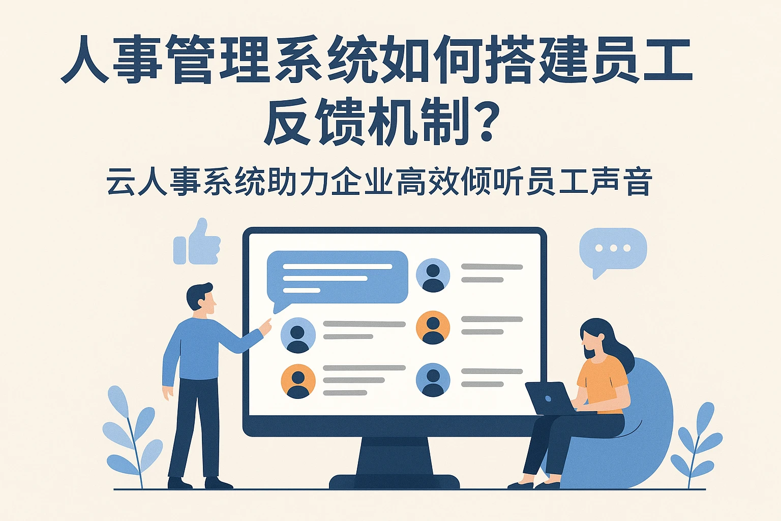 人事管理系统如何搭建员工反馈机制？云人事系统助力企业高效倾听员工声音