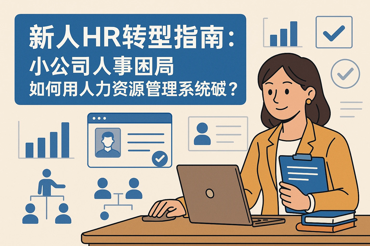 新人HR转型指南：小公司人事困局如何用人力资源管理系统破解？