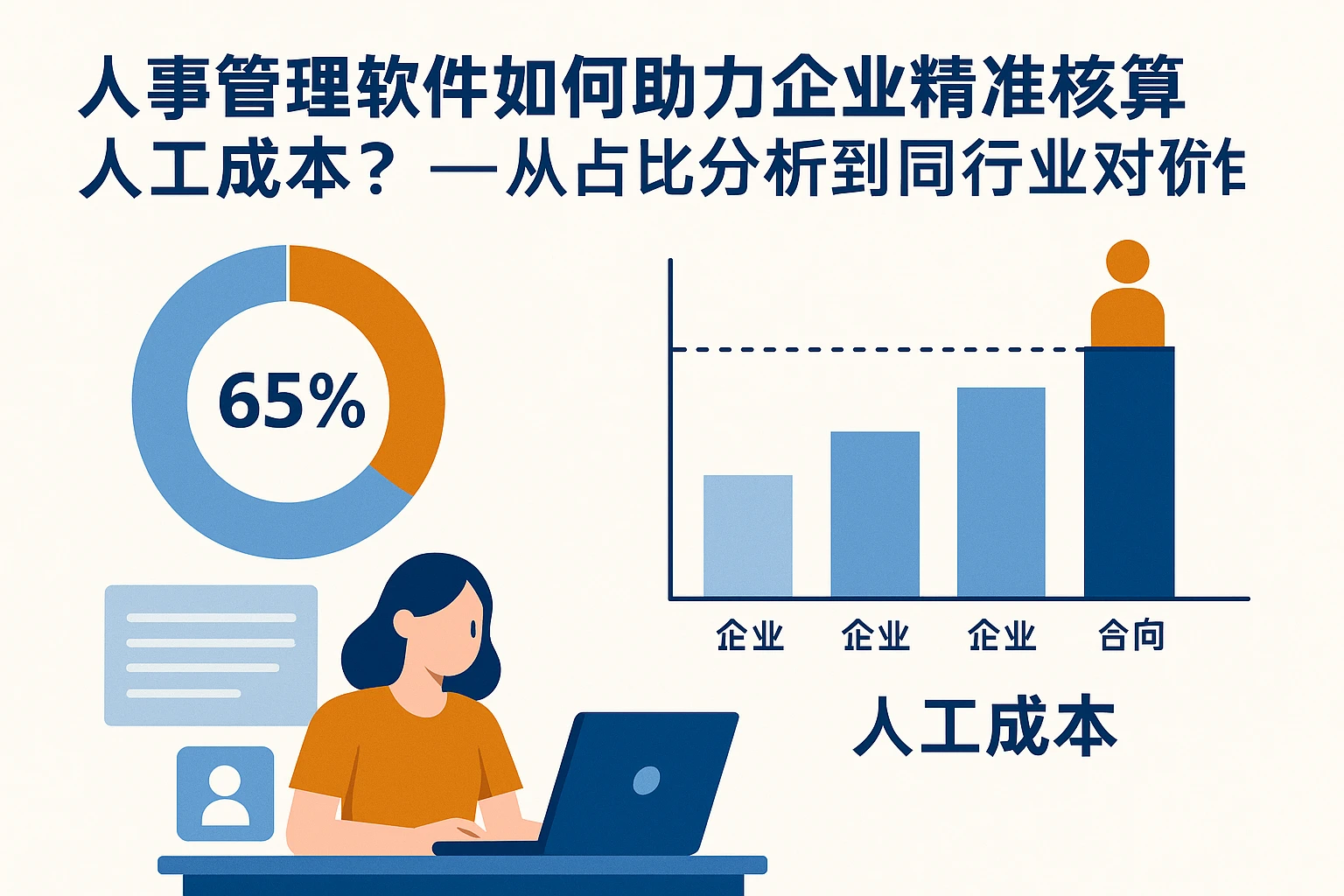 人事管理软件如何助力企业精准核算人工成本？——从占比分析到同行业对比的实践价值