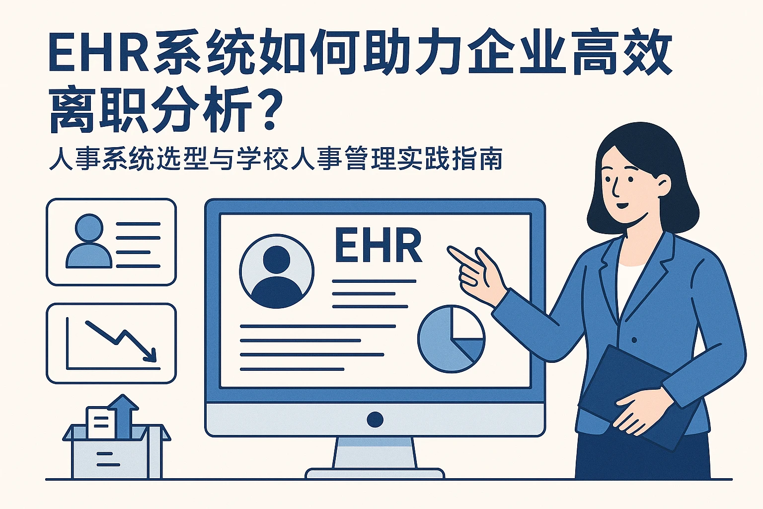 EHR系统如何助力企业高效离职分析？人事系统选型与学校人事管理实践指南