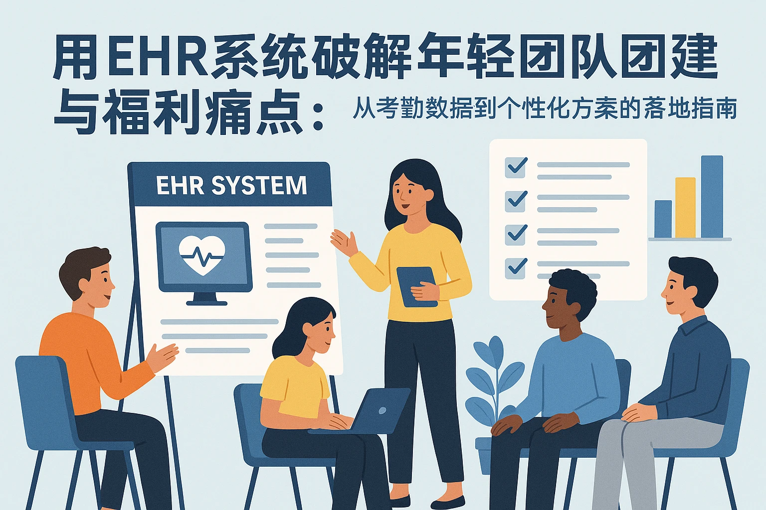 用EHR系统破解年轻团队团建与福利痛点：从考勤数据到个性化方案的落地指南