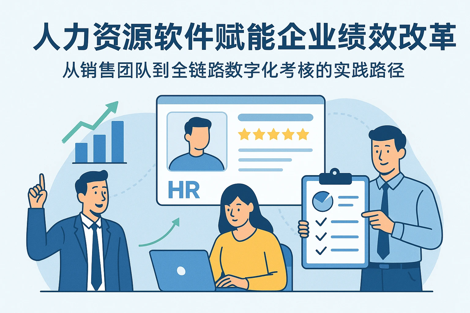 人力资源软件赋能企业绩效改革：从销售团队到全链路数字化考核的实践路径