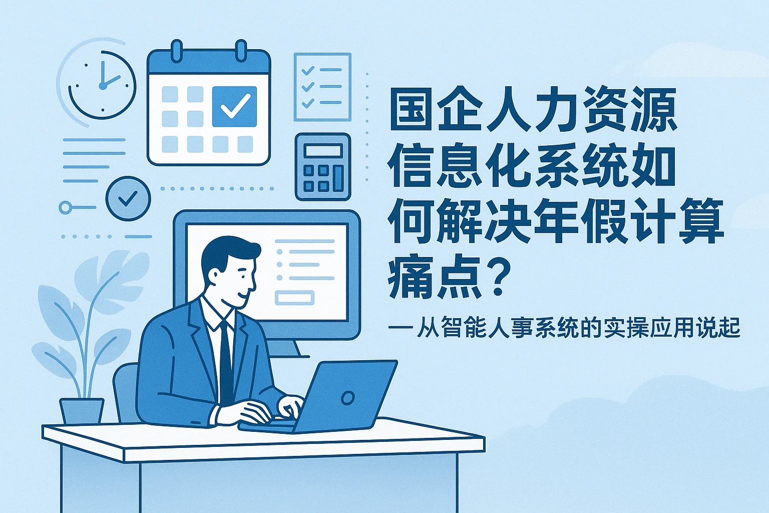 国企人力资源信息化系统如何解决年假计算痛点？——从智能人事系统的实操应用说起