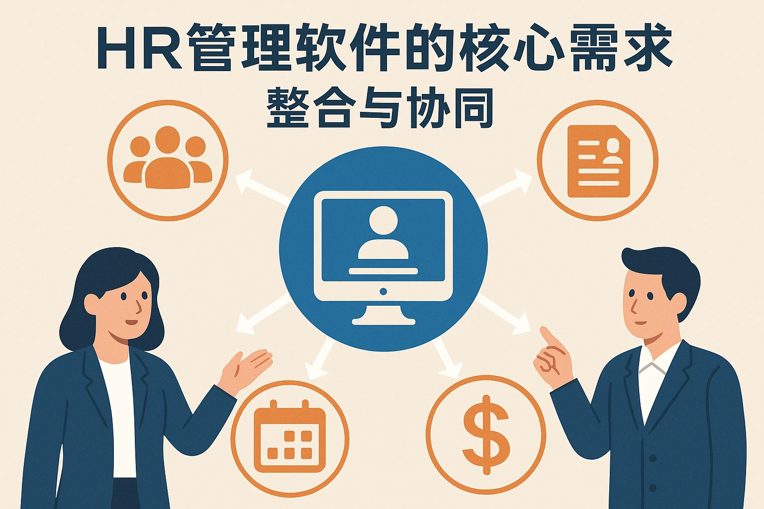 2. HR管理软件的核心需求：整合与协同