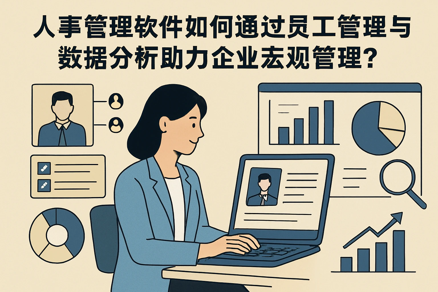 人事管理软件如何通过员工管理与数据分析助力企业宏观管理？