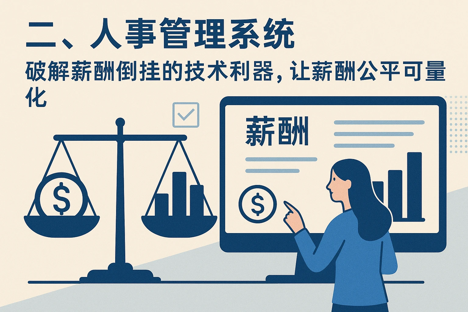 二、人事管理系统：破解薪酬倒挂的技术利器，让薪酬公平可量化