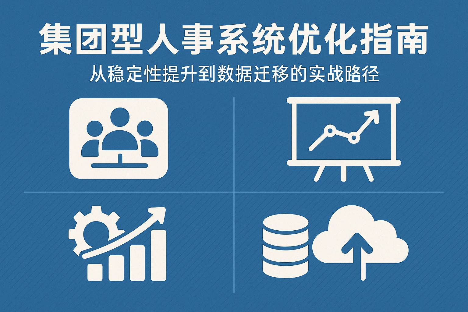 集团型人事系统优化指南：从稳定性提升到数据迁移的实战路径