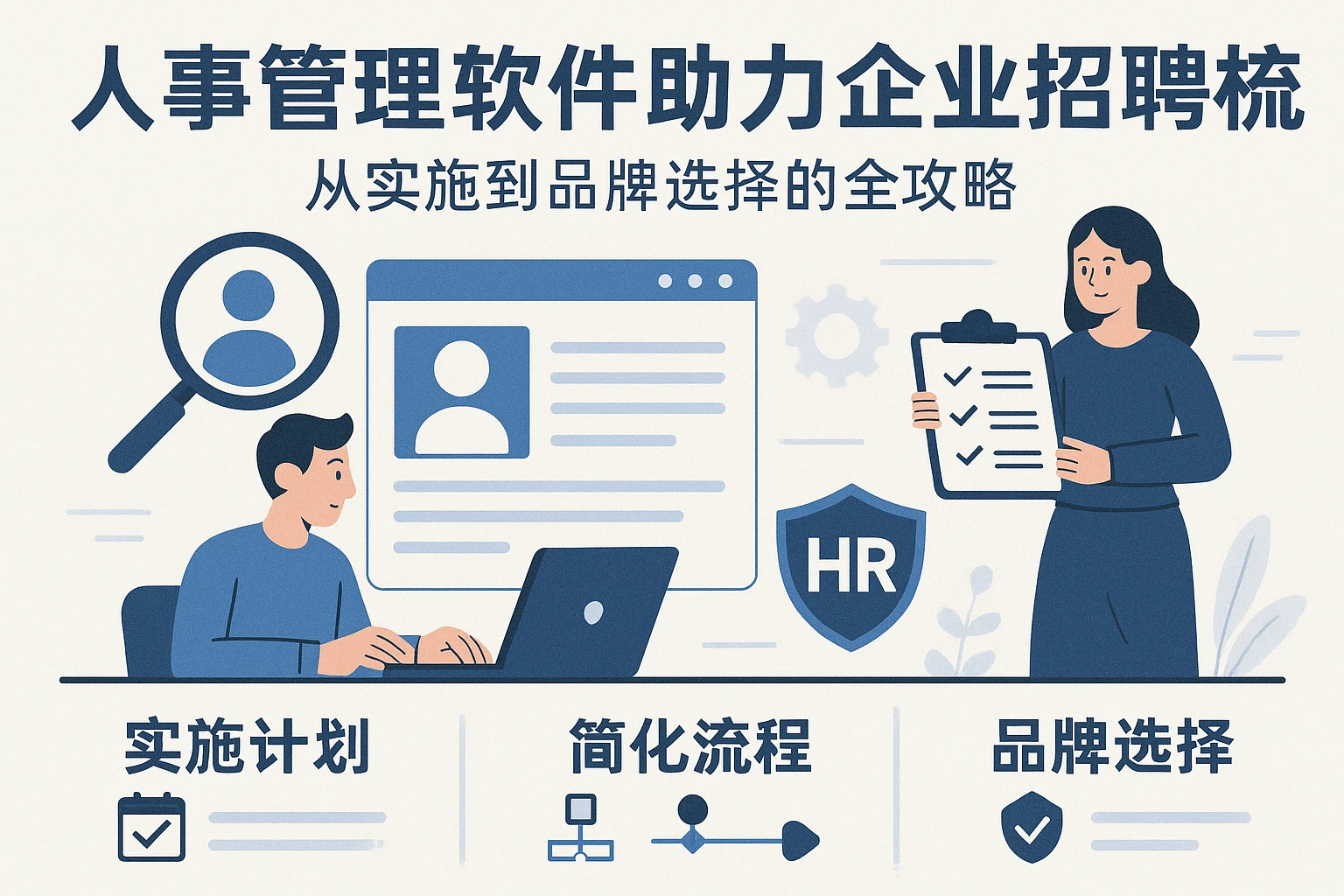 人事管理软件助力企业招聘梳理：从实施到品牌选择的全攻略