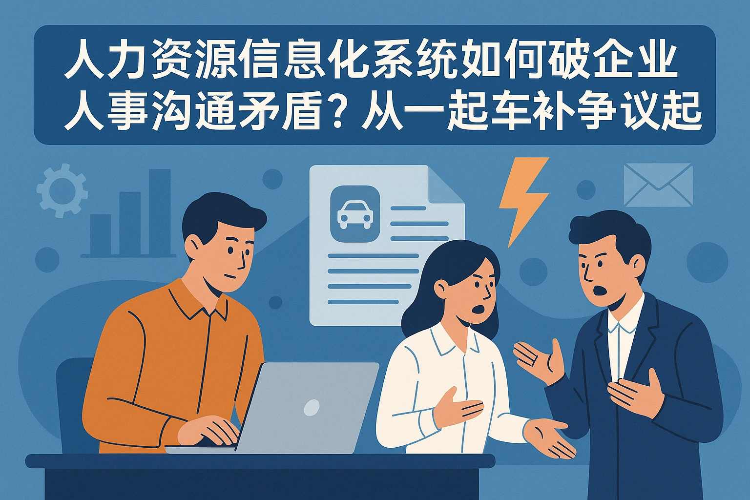 人力资源信息化系统如何破解企业人事沟通矛盾？从一起车补争议说起